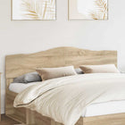 Sonoma Oak Headboard 200 cm Engineered Wood