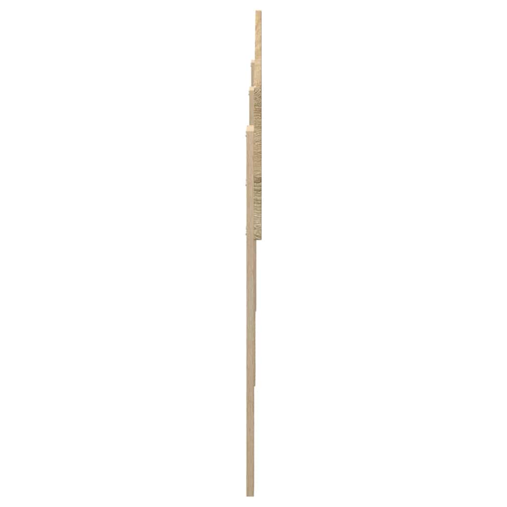 Hoofdbord met hoofdeinde Sonoma Eiken 200 cm Bewerkt hout