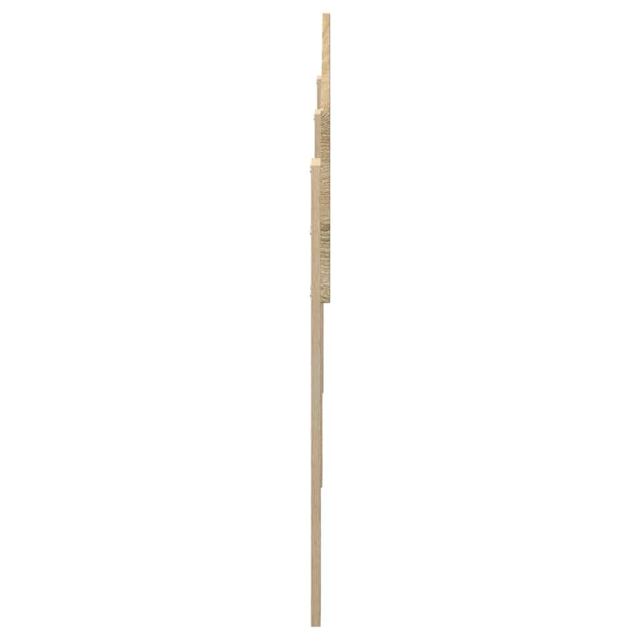 Hoofdbord met hoofdeinde Sonoma Eiken 200 cm Bewerkt hout