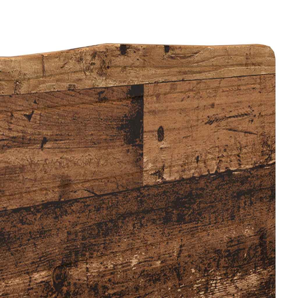 Hoofdbord met hoofdeinde Oud Hout 200 cm Bewerkt hout