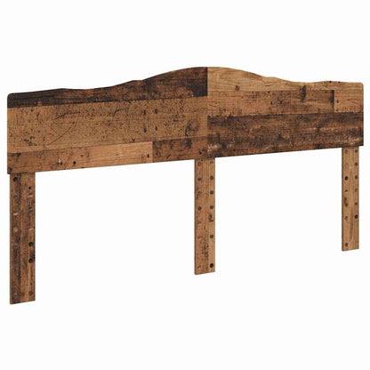 Hoofdbord met hoofdeinde Oud Hout 200 cm Bewerkt hout