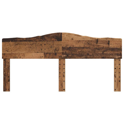 Hoofdbord met hoofdeinde Oud Hout 200 cm Bewerkt hout