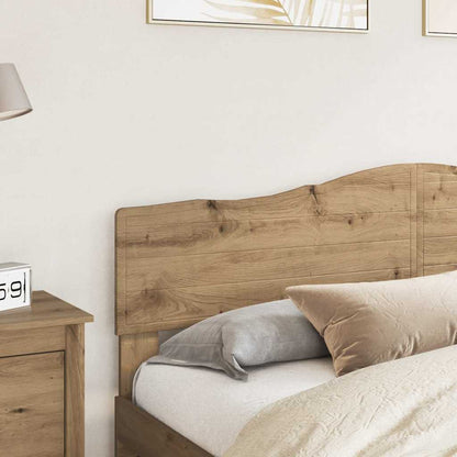 Hoofdbord met hoofdeinde Artisan Eiken 200 cm Bewerkt hout