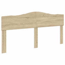 Hoofdbord met hoofdeinde Sonoma Eiken 180 cm Bewerkt hout