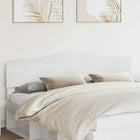 Headboard Glossy White 180 cm Engineered wood