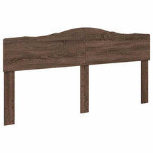 Hoofdbord met hoofdeinde Bruin Eiken 180 cm Bewerkt hout