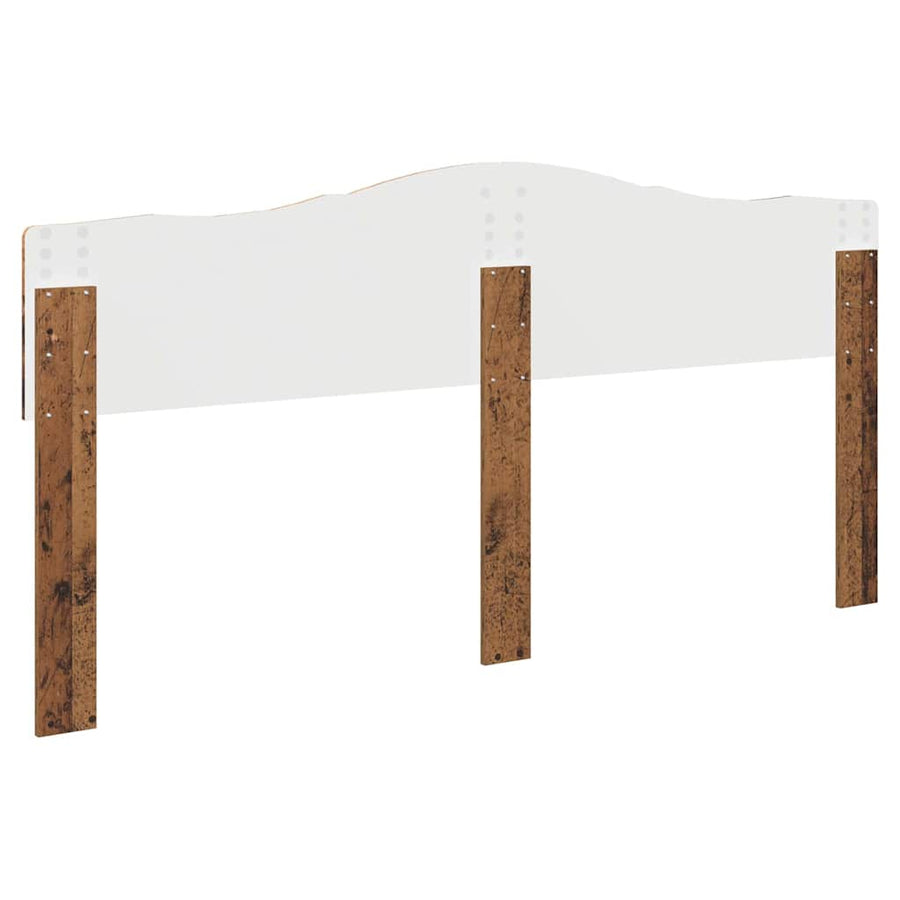 Hoofdbord met hoofdeinde Oud Hout 180 cm Bewerkt hout