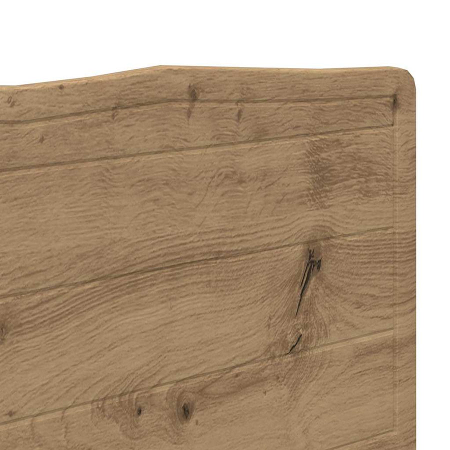 Hoofdbord met hoofdeinde Artisan Eiken 180 cm Bewerkt hout