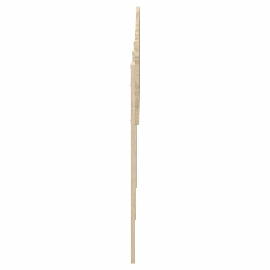 Hoofdbord met hoofdeinde Sonoma Eiken 160 cm Bewerkt hout