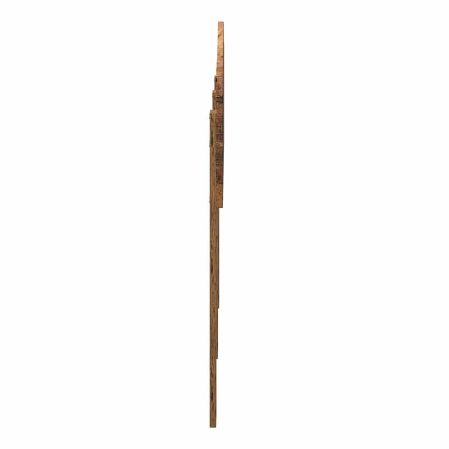 Hoofdbord met hoofdeinde Oud Hout 160 cm Bewerkt hout