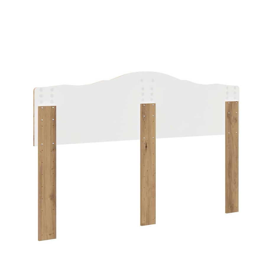 Hoofdbord met hoofdeinde Artisan Eiken 160 cm Bewerkt hout
