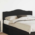 Headboard Black Oak 150 cm Engineered Wood