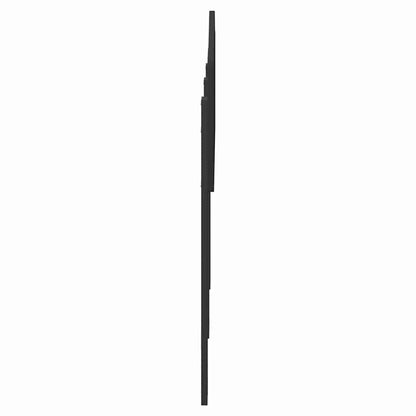 Hoofdbord met hoofdeinde Zwart Eiken 150 cm Bewerkt hout