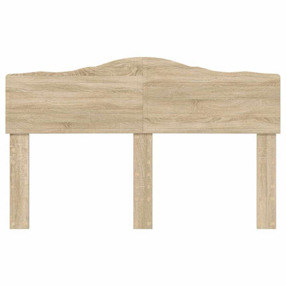 Hoofdbord met hoofdeinde Sonoma Eiken 150 cm Bewerkt hout
