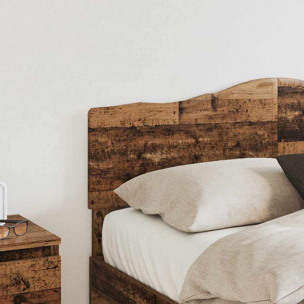 Hoofdbord met hoofdeinde Oud Hout 150 cm Bewerkt hout