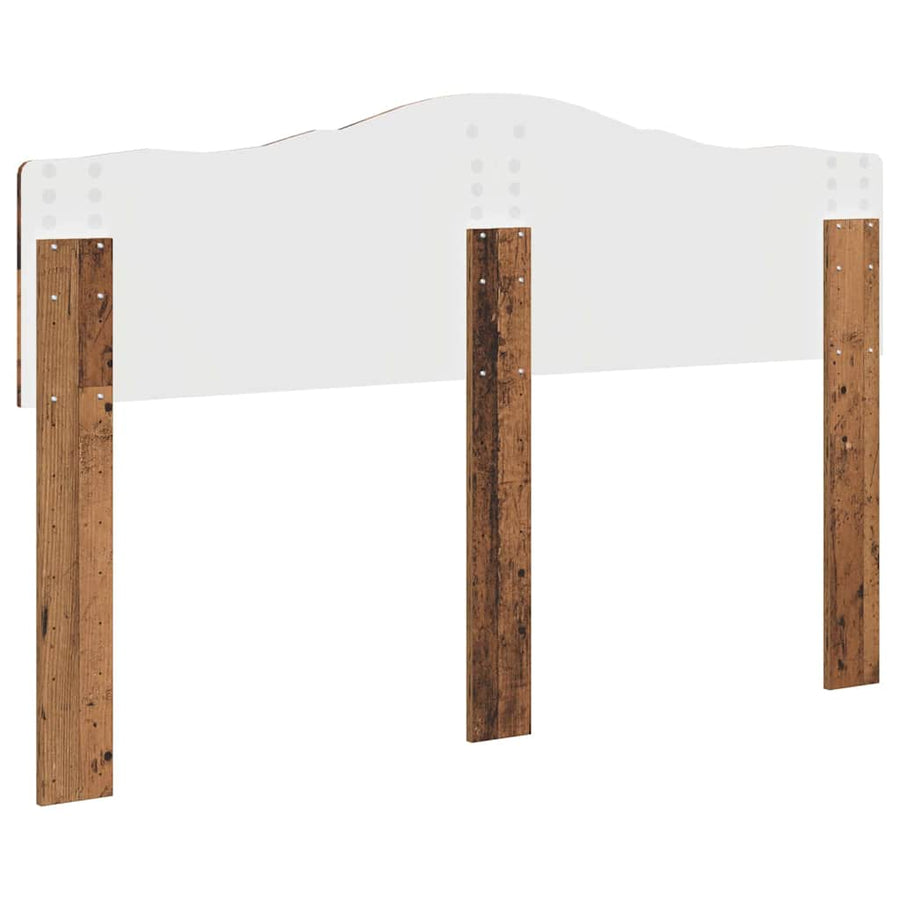 Hoofdbord met hoofdeinde Oud Hout 150 cm Bewerkt hout