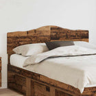 Headboard Old Wood 140 cm Carved wood