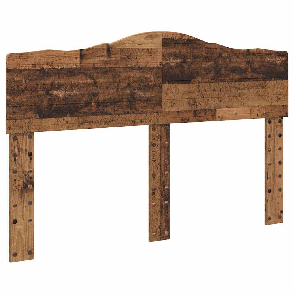 Hoofdbord met hoofdeinde Oud Hout 140 cm Bewerkt hout