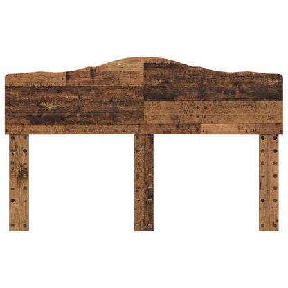 Hoofdbord met hoofdeinde Oud Hout 140 cm Bewerkt hout