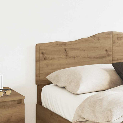 Hoofdbord met hoofdeinde Artisan Eiken 140 cm Bewerkt hout