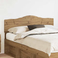 Hoofdbord Artisan Eiken 140 cm Bewerkt hout