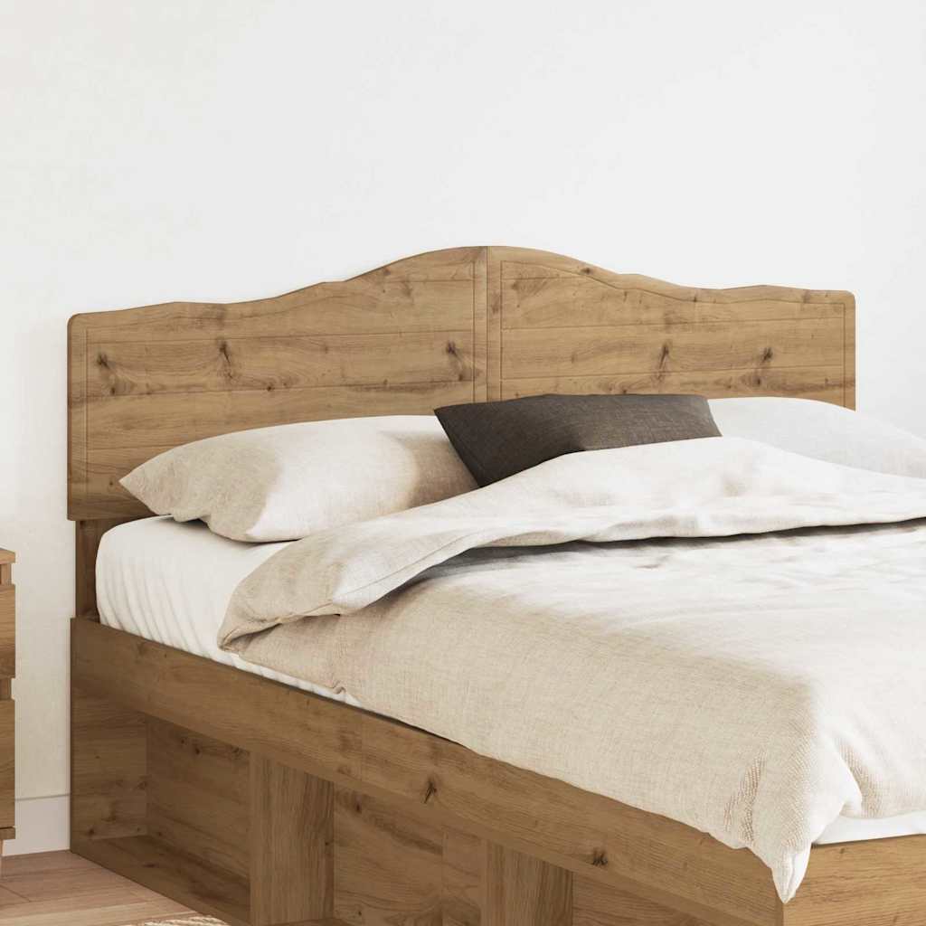 Hoofdbord met hoofdeinde Artisan Eiken 140 cm Bewerkt hout