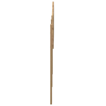 Hoofdbord met hoofdeinde Artisan Eiken 140 cm Bewerkt hout