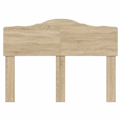 Hoofdbord met hoofdeinde Sonoma Eiken 135 cm Bewerkt hout