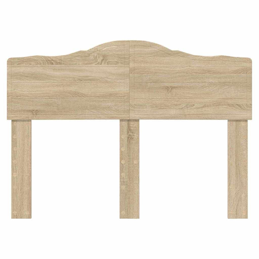 Hoofdbord met hoofdeinde Sonoma Eiken 120 cm Bewerkt hout
