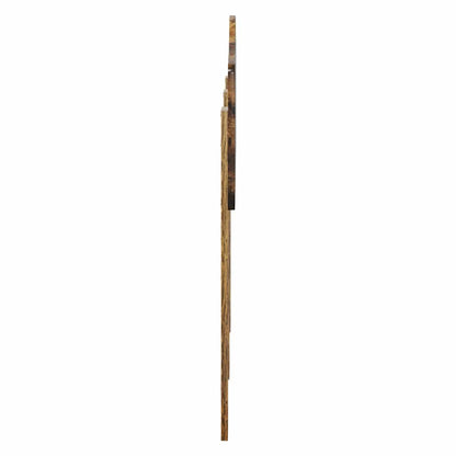 Hoofdbord met hoofdeinde Gerookt eiken 120 cm Bewerkt hout