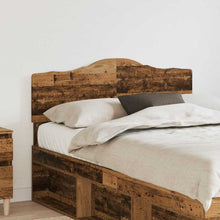 Hoofdbord met hoofdeinde Oud Hout 120 cm Bewerkt hout