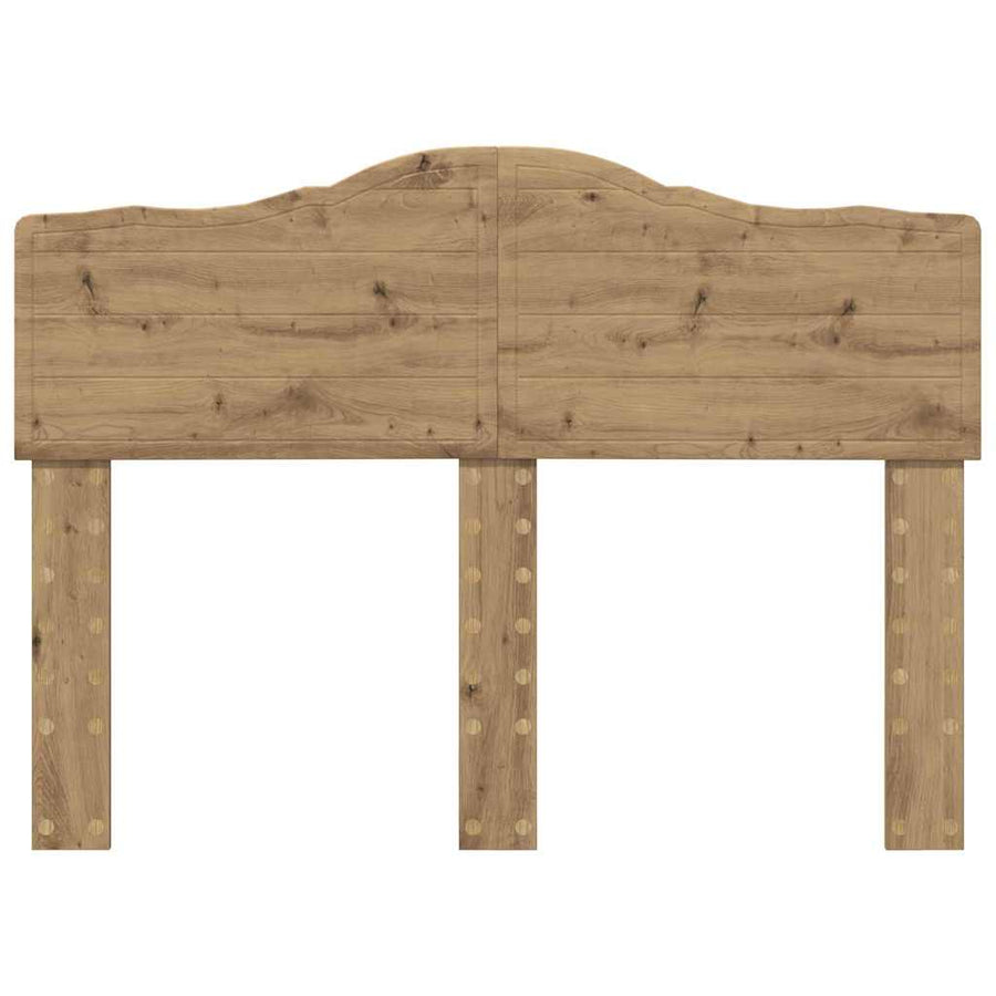 Hoofdbord met hoofdeinde Artisan Eiken 120 cm Bewerkt hout