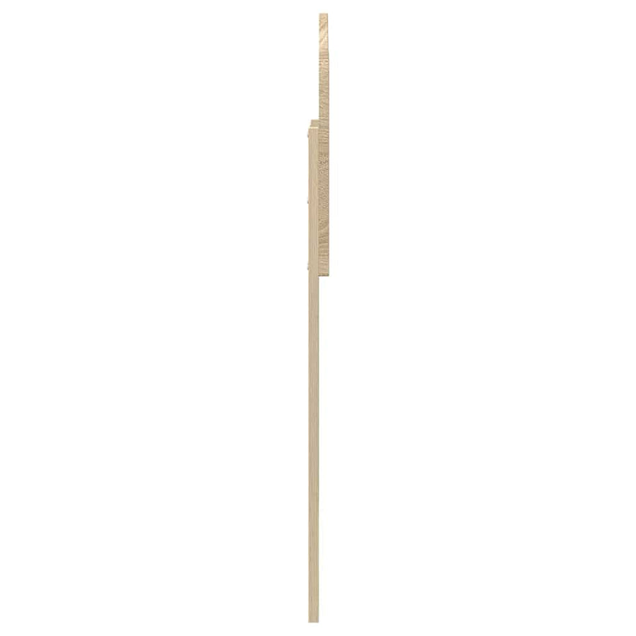 Hoofdbord met hoofdeinde Sonoma Eiken 100 cm Bewerkt hout