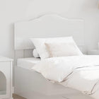 Headboard Glossy White 100 cm Engineered Wood
