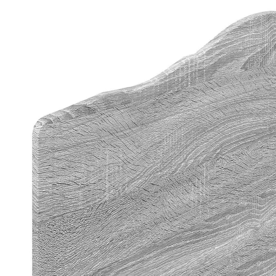 Hoofdbord met hoofdeinde Grijs Sonoma 100 cm Bewerkt hout