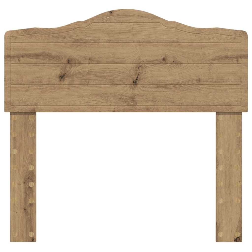 Hoofdbord met hoofdeinde Artisan Eiken 100 cm Bewerkt hout