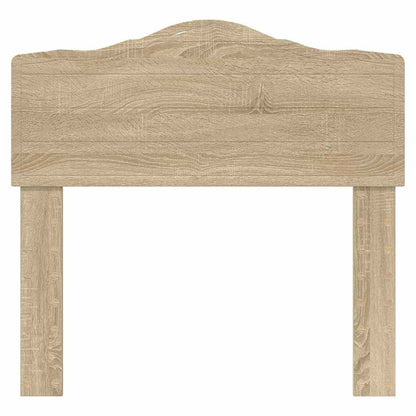 Hoofdbord met hoofdeinde Sonoma Eiken 80 cm Bewerkt hout