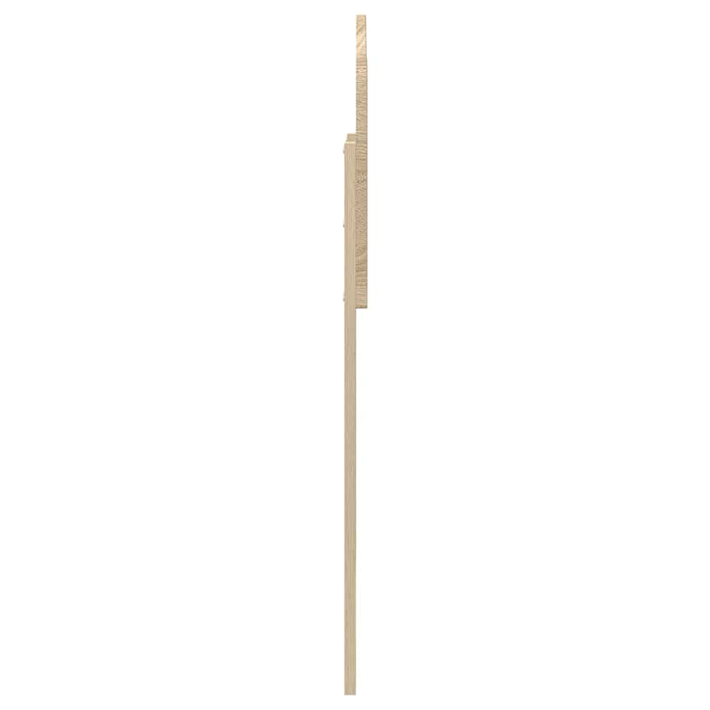Hoofdbord met hoofdeinde Sonoma Eiken 80 cm Bewerkt hout