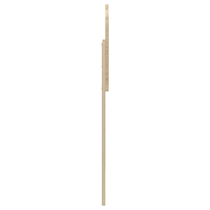 Hoofdbord met hoofdeinde Sonoma Eiken 80 cm Bewerkt hout
