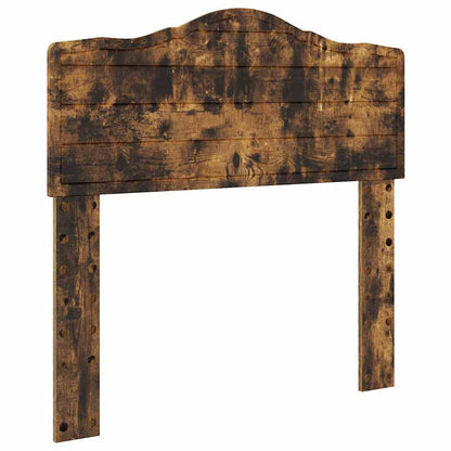 Hoofdbord met hoofdeinde Gerookt eiken 80 cm Bewerkt hout