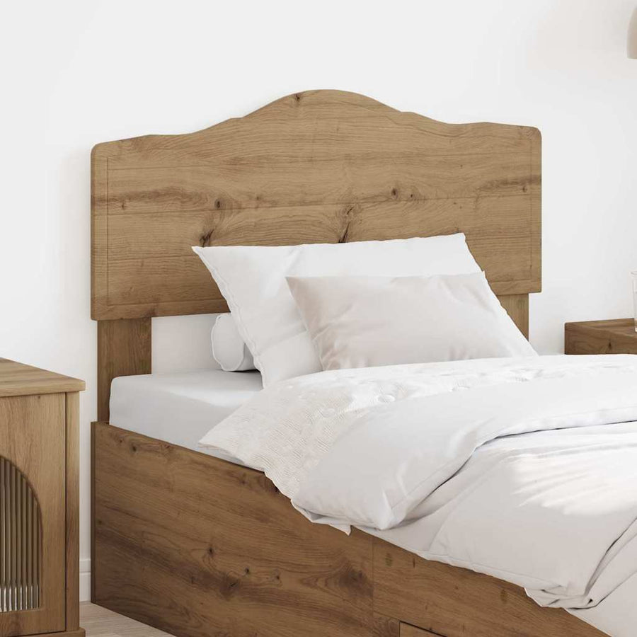 Hoofdbord met hoofdeinde Artisan Eiken 80 cm Bewerkt hout