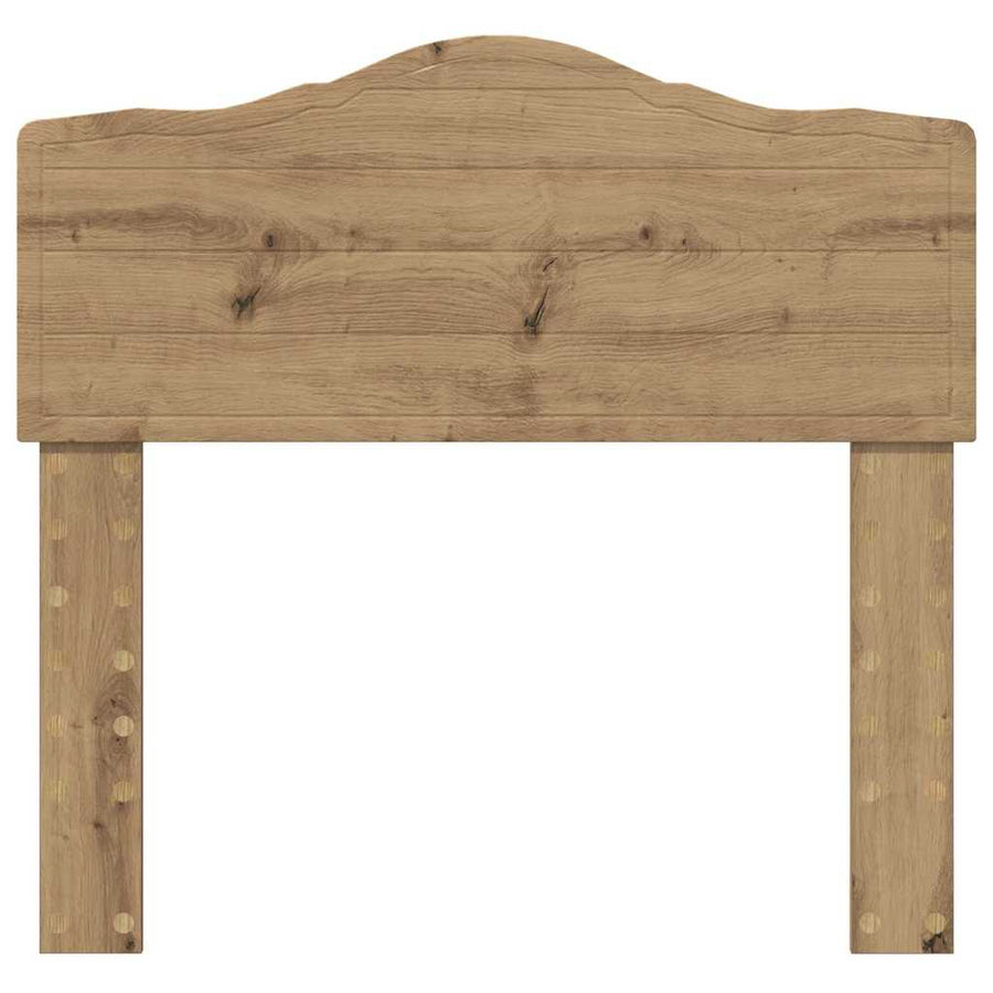 Hoofdbord met hoofdeinde Artisan Eiken 80 cm Bewerkt hout