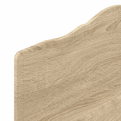 Hoofdbord met hoofdeinde Sonoma Eiken 75 cm Bewerkt hout