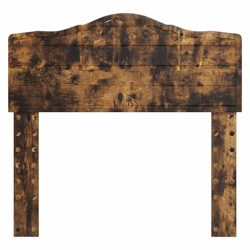 Hoofdbord met hoofdeinde Gerookt eiken 75 cm Bewerkt hout