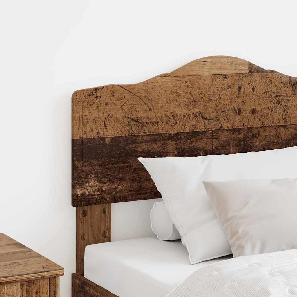 Hoofdbord met hoofdeinde Oud Hout 75 cm Bewerkt hout