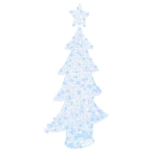 Kerstboom met 160 LED Koudwit 150 cm Acryl