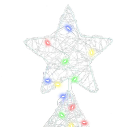 Kerstboom met 160 LED Multikleur 150 cm Acryl