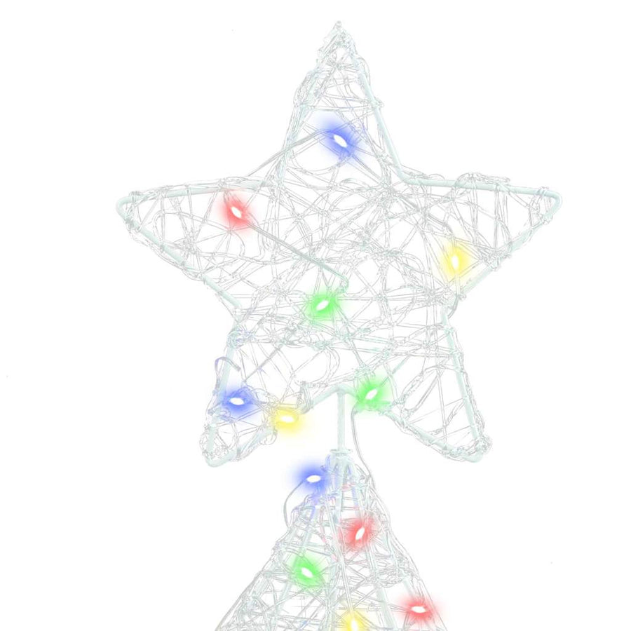 Kerstboom met 160 LED Multikleur 150 cm Acryl