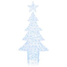 Kerstboom met 240 LED Koudwit 180 cm Acryl