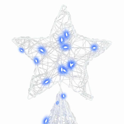 Kerstboom met 240 LED Blauw 180 cm Acryl